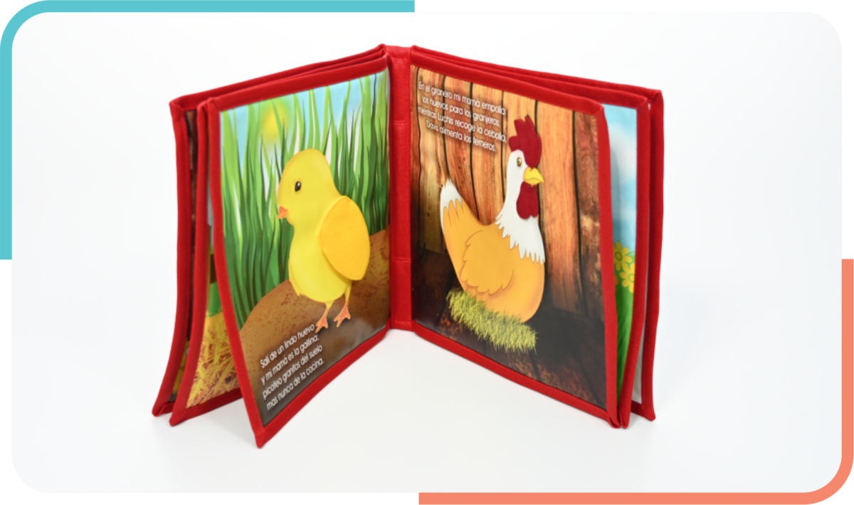 La Granja de Davis y Luchis (libro de texturas)