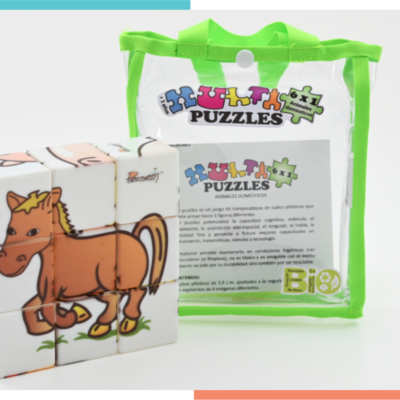 Multi Puzzles Animales Domésticos