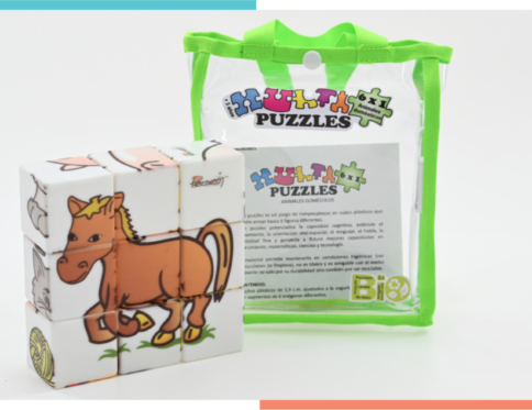 Multi Puzzles Animales Domésticos