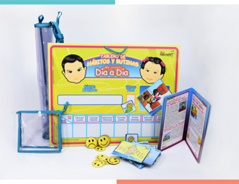 Hábitos y Rutinas Mejorando día a día Cartilla con Tablero Aplicativo para Manejo en Casa