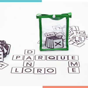Kit de letras plásticas 160 unidades