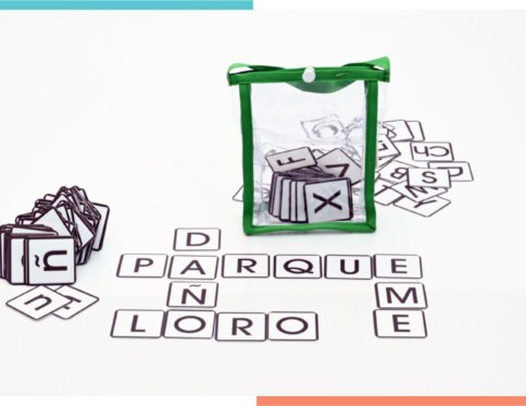 Kit de letras plásticas 160 unidades