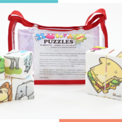 Multi Puzzles Baby Sonoros Alimentos Y Animales Salvajes