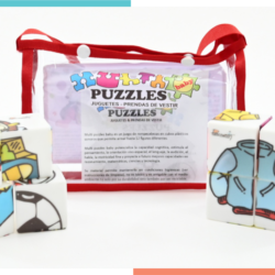 Multi Puzzles Baby Sonoros Juguetes y Prendas de Vestir