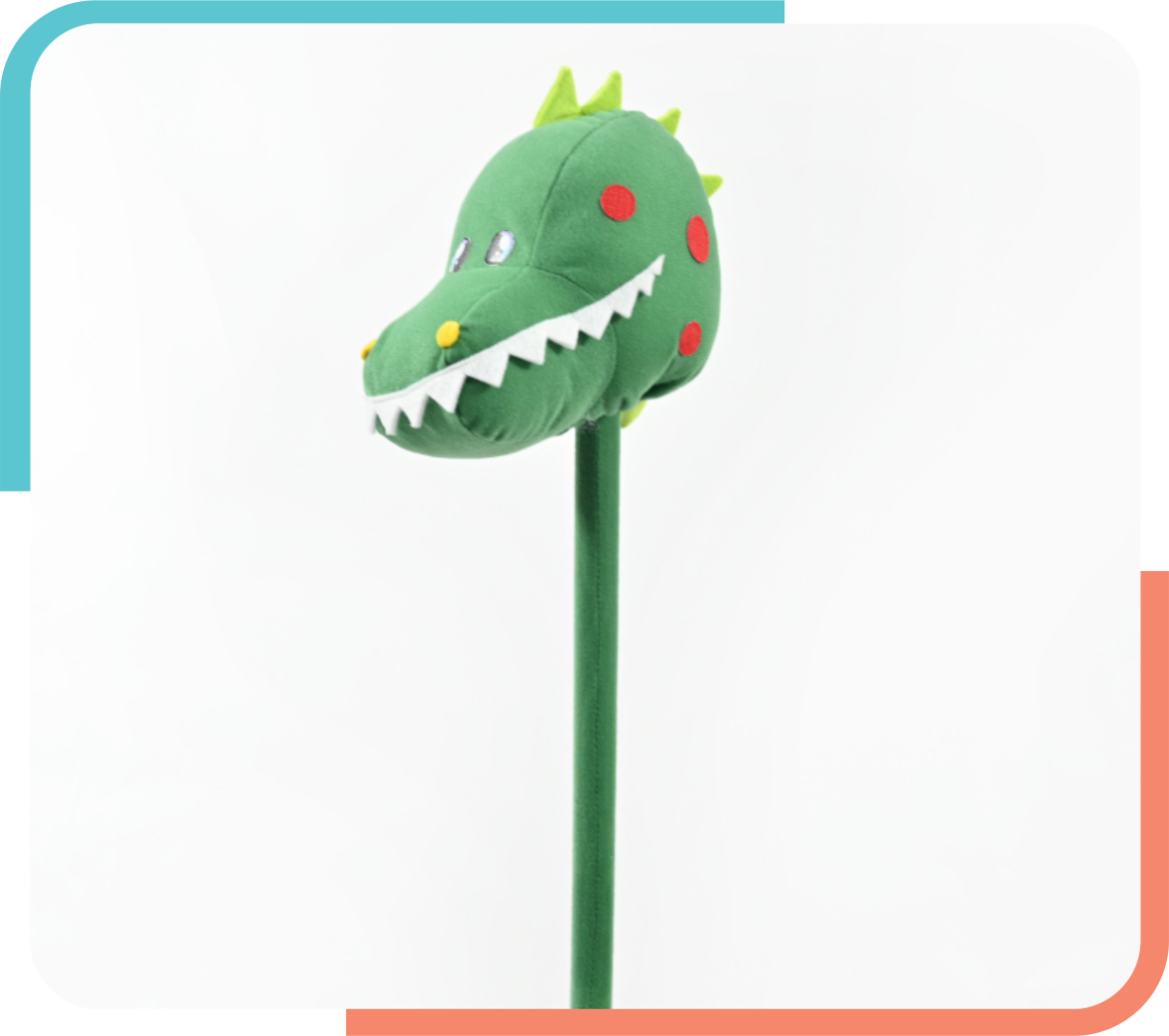 Dinosaurio de palo