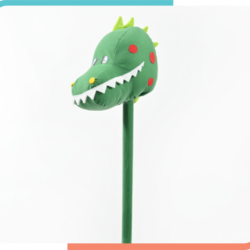 Dinosaurio de palo