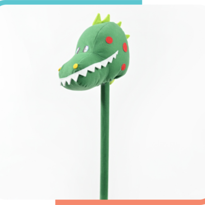 Dinosaurio de palo