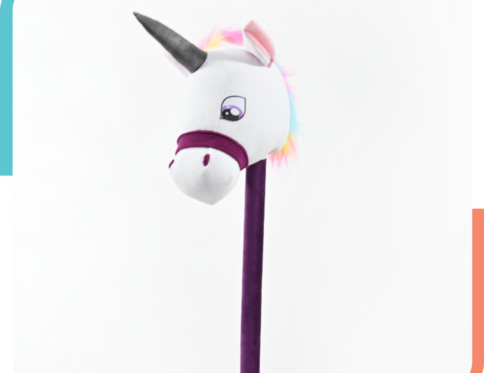 Unicornio de palo