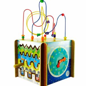 Cubo de Aprendizaje Múltiple en Madera