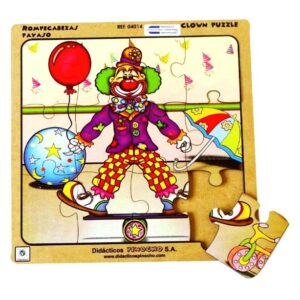 Rompecabezas El Payaso x 12 Pzs