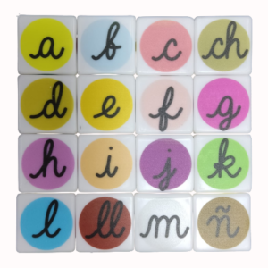 ABCubos Minúsculas Cursiva