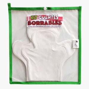 Kit de titeres de guantes borrables x 6 und