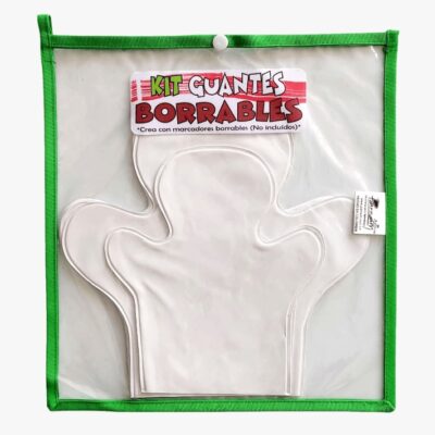 Kit de titeres de guantes borrables x 6 und