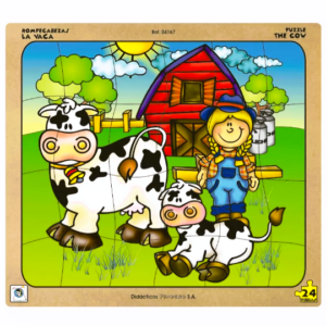 Rompecabezas La Vaca x24 Pzs