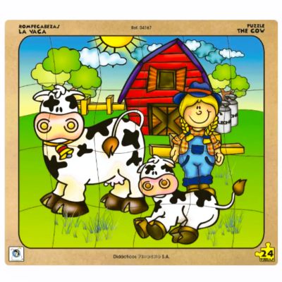 Rompecabezas La Vaca x 24 Pzs