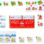 Lotería de Percepción Relaciones Espaciales en Caja de Cartón