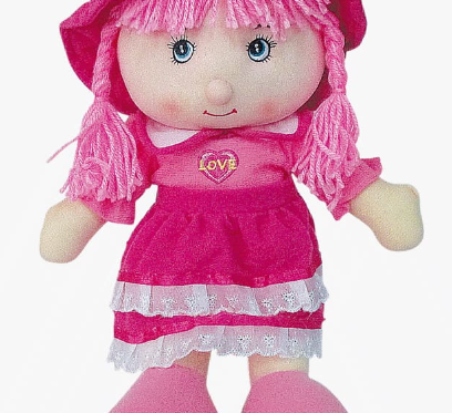 Muñeca de Trapo niña x 40 cm