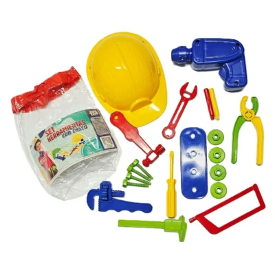 Set Herramientas con Casco